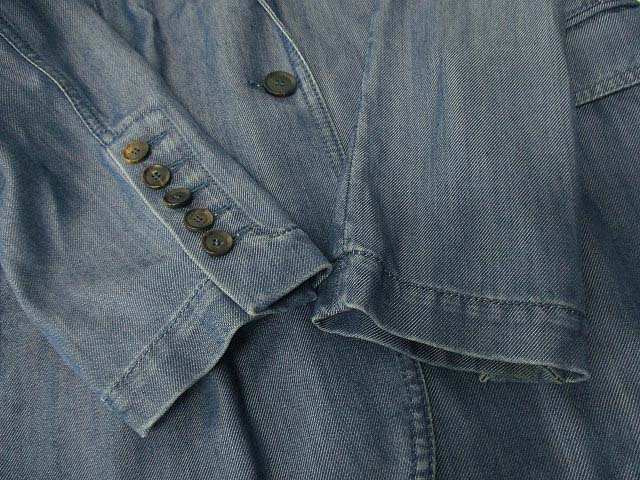 グッチ GUCCI デニム テーラードジャケット 1つボタン 上着 アウター  