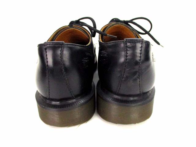 ✨希少✨ドクターマーチン イングランド製 3ホール【26.5】1461 ブラック Dr. Martens 1461 QUAD 3 ホール シューズUK8(27)