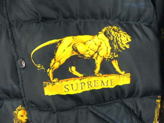 シュプリーム 13AW ライオン パーフィージャケット L ワングラム 訳有り 楽天市場】SUPREME(シュプリーム) サイズ:L 13AW Lion Puffy Jacket