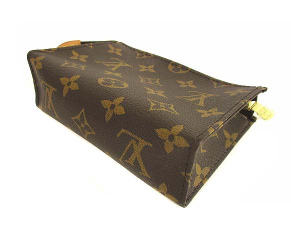 □美品□ ルイヴィトン ポシェットトワレット15 化粧ポーチ モノグラム  