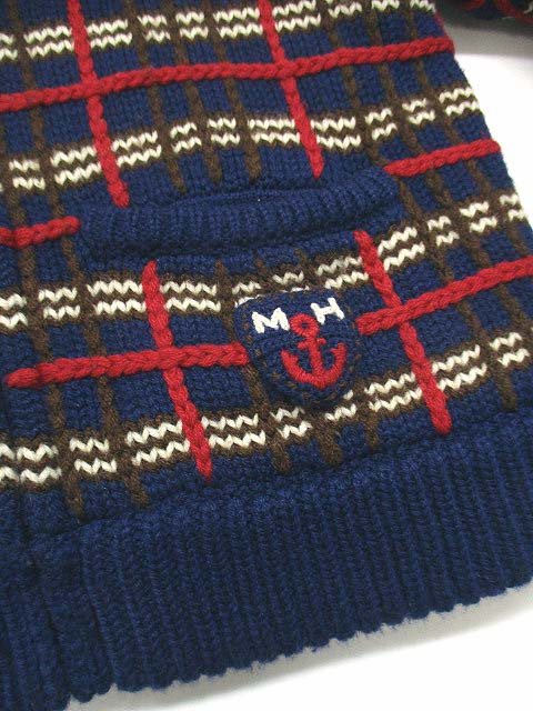 ミキハウス 赤 ウールコート 110 MIKI HOUSE (ミキハウス／子供服ブランド)