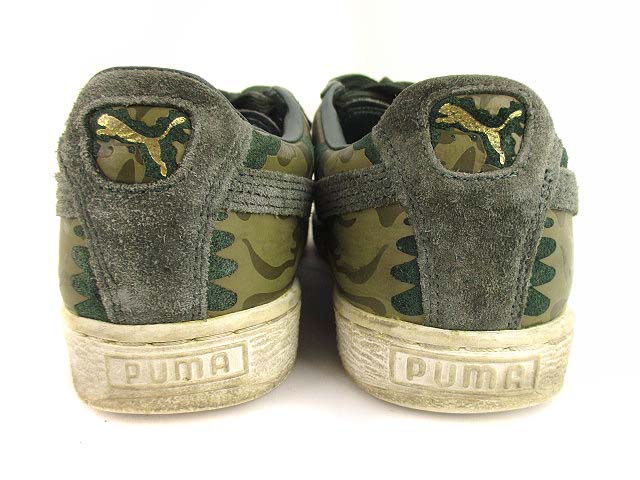 プーマ PUMA スニーカー 靴 シューズ スエード 迷彩 カモフラ 356620 
