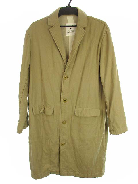 ニコアンド Niko And アウター コットンコート チェスターコート 上着 コットン 無地 ベージュ系 レディース 069 ベクトルパーク