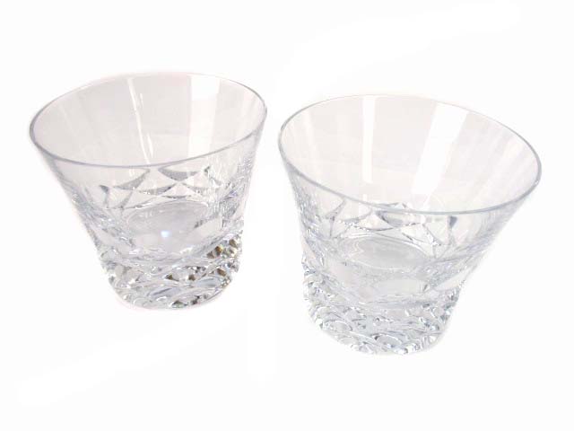 未使用品 バカラ Baccarat ペアグラス コップ ロックグラス ブラーヴァ タンブラー 食器 2客セット その他 069 ベクトルパーク