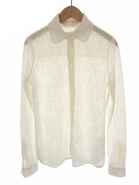 シーバイクロエ SEE BY CHLOE 長袖 シャツ ブラウス レース チュール  