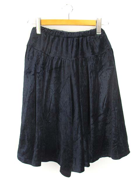 シップス Ships ベロア ガウチョパンツ スカーチョ ボトムス ネイビー 紺 150 子供服 ジュニア キッズ 069 ベクトルパーク