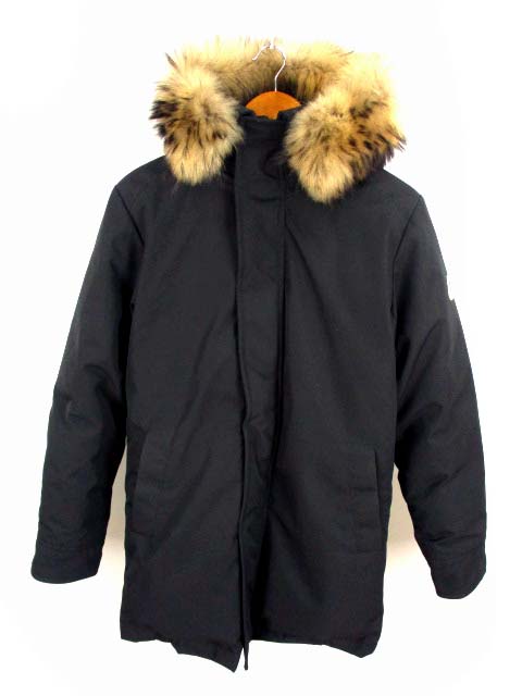ピレネックス Pyrenex 長袖 ダウンジャケット ダウンコート アヌシー Annecy Hmk009 フード ファー タヌキファー 無地 黒 ブラック サイズs メンズ 069 ベクトルパーク
