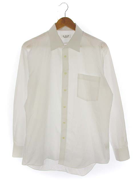 アー ヴェ ヴェ オム ミッシェルクラン A V V Homme ワイシャツ Yシャツ ドレスシャツ カッターシャツ ビジネス レギュラーカラー 白 シャツ 無地 ホワイト 白 42 84 その他 069 1903 ベクトルパーク