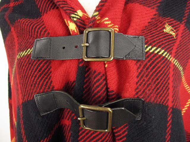 バーバリーブルーレーベル BURBERRY BLUE LABEL ポンチョ ストール  
