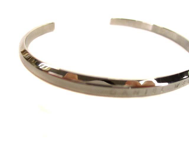 ダニエルウェリントン Daniel Wellington バングル ブレスレット アクセサリー ステンレス シルバーカラー Lサイズ メンズ レディース 069 ベクトルパーク