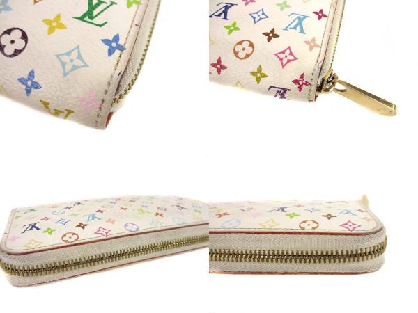 ルイヴィトン マルチカラー ホワイト ジッピーウォレット M60274 ルイヴィトン LOUIS VUITTON マルチカラー ジッピーウォレット