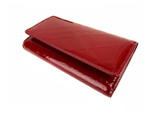 バーバリー　キーケース　５連　エナメル バーバリー BURBERRY キーケース 5連 エナメル 型押し レザー