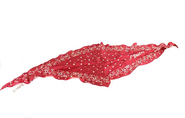 コーチ Coach ダイヤモンド型 ミニ スカーフ ショール F フラワー バッグアクセサリー 赤ピンク系 レディース 069 ベクトルパーク