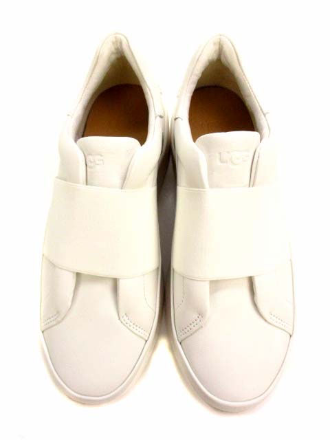 未使用品 アグ UGG スニーカー シューズ スリッポン 靴 レザー 革 LIBU 