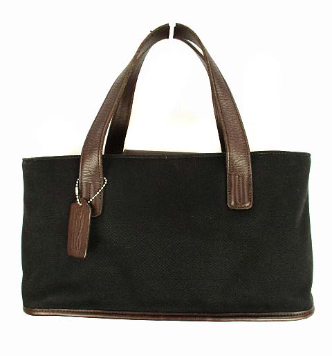コーチ COACH ハンドバッグ トートバッグ キャンバス レザー ロゴ 