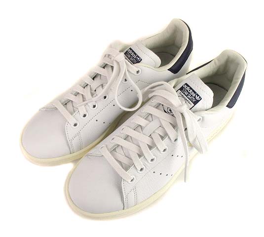 未使用品 アディダス Adidas スタンスミス Stan Smith スニーカー シューズ 靴 レザー Cq2870 白 紺 25cm メンズ レディース 069 ベクトルパーク
