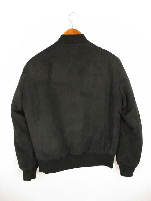 ユニクロ Uniqlo フェイクスエード Ma 1 ブルゾン ジャケット 中綿 アウター 上着 ポリエステル ブラック 黒 S メンズ 069 ベクトルパーク