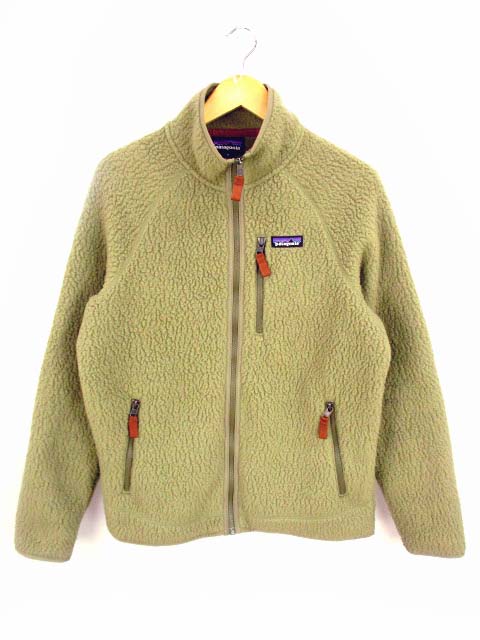 パタゴニア Patagonia レトロ パイル ジャケット ボア ジップアップ fa19 カーキ サイズm メンズ 069 ベクトルパーク