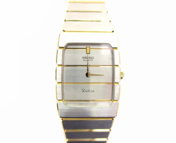 セイコー Seiko 腕時計 Dolce ドルチェ クォーツ 2針 アナログ シルバー ゴールド 12 5140 メンズ レディース 069 ベクトルパーク