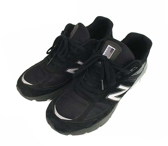 ニューバランス New Balance ローカット スニーカー シューズ 靴 スウェード M990bk5 黒 ブラック 27cm Usa製 メンズ 069 ベクトルパーク