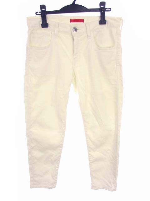 レッドカード Red Card デニムパンツ ジーンズ ホワイトデニム クロップド アンクル ストレッチ Anniversary Cropped 白 ホワイト サイズ25 レディース 069 ベクトルパーク