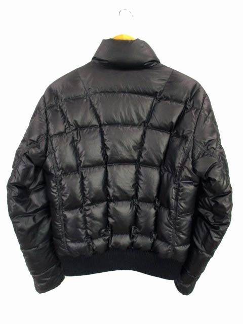 モンクレール MONCLER ダウンジャケット ジップアップ DIMITRI 40318/50/54024 無地 黒 ブラック サイズ1 ☆AA★  メンズ