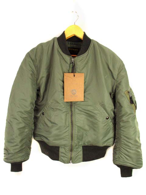 バズリクソンズ Buzz Rickson S Ma 1 フライトジャケット ブルゾン Lion Uniform Inc 1957 Model Br 中綿 セージグリーン サイズxl メンズ 069 ベクトルパーク