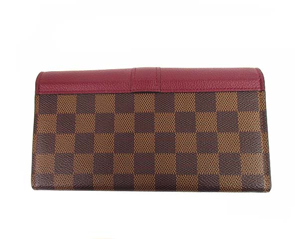 ルイヴィトン LOUIS VUITTON ダミエ ポルトフォイユ クラプトン 二 