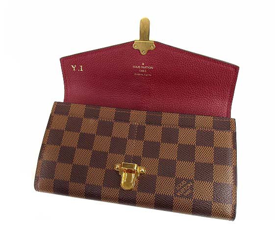 ルイヴィトン LOUIS VUITTON ダミエ ポルトフォイユ クラプトン 二 