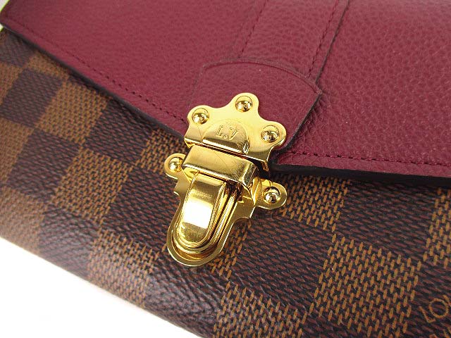 ルイヴィトン LOUIS VUITTON ダミエ ポルトフォイユ クラプトン 二 