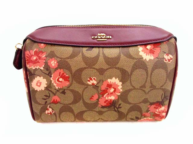 未使用品 コーチ COACH ショルダーバッグ 3056 斜め掛け シグネチャー 