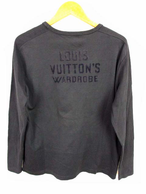 ルイヴィトン LOUIS VUITTON 長袖 Tシャツ カットソー ロンT ロゴ 