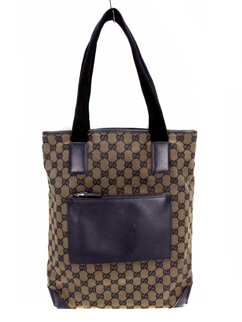 グッチ GUCCI トートバッグ GG柄 キャンバス レザー 革 019 0401 1956 