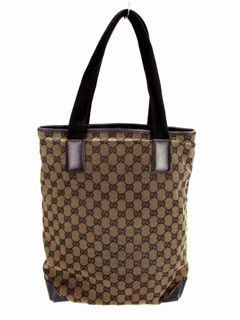 グッチ GUCCI トートバッグ GG柄 キャンバス レザー 革 019 0401 1956 