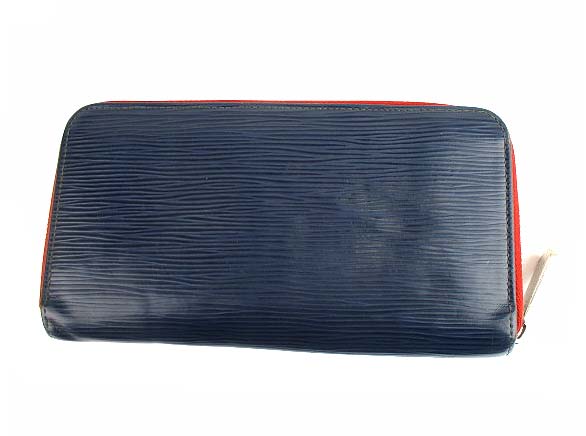 ルイヴィトン Louis Vuitton エピ ジッピーウォレット 長財布 ラウンドファスナー ロングウォレット M バイカラー ネイビー レッド メンズ レディース 069 ベクトルパーク