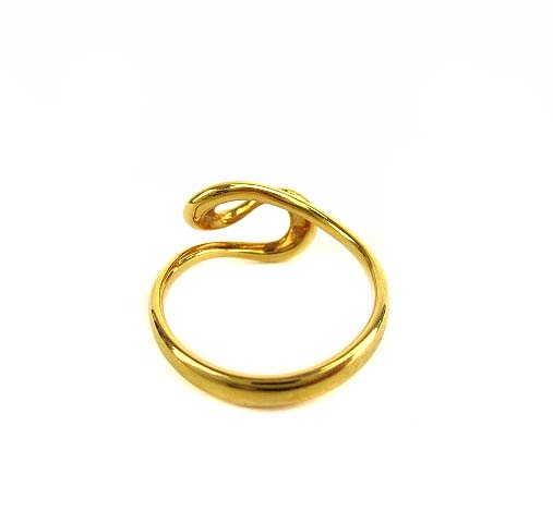 ティファニー TIFFANY & CO. オープンウェーブ リング 指輪 750 K18 