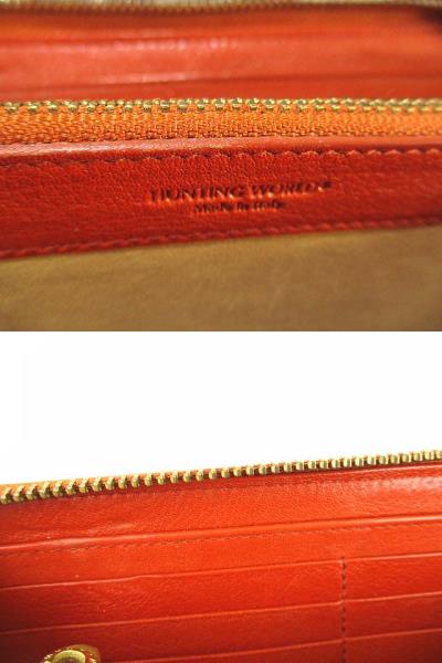 ハンティングワールド HUNTING WORLD 二つ折り 長財布 ラウンド