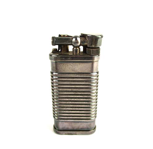 D)希少! dunhill ユニーク ハンマー 不明 ライター シルバー925