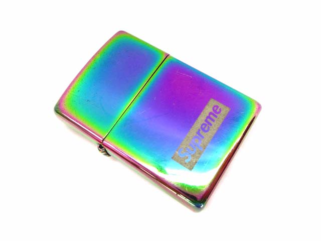 新品未使用品zippo 悔しい シュプリーム レインボー 希少品 2016年製 