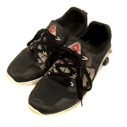 リーボック Reebok Z Pump Fusion ジーポンプフュージョン 靴 スニーカー シューズ ローカット 文字 ロゴ ブラック 黒 グレー 23 5cm V レディース 069 ベクトルパーク