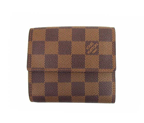 ルイヴィトン LOUIS VUITTON ダミエ ポルトフォイユ エリーズ Wホック 
