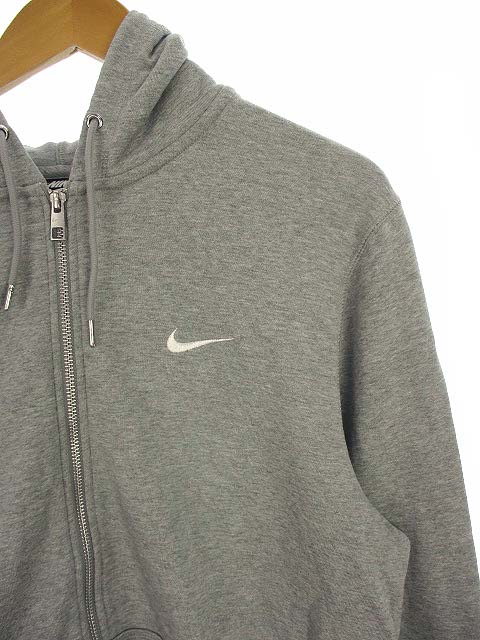 ナイキ NIKE スウェット パーカー ジップアップ 上着 フード ロゴ 刺繍