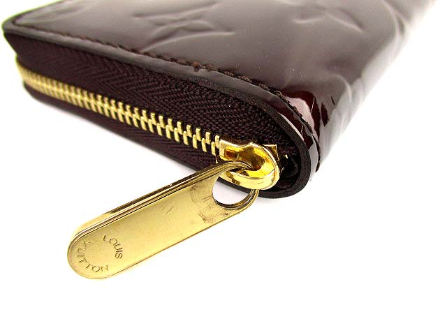 ルイヴィトン LOUIS VUITTON モノグラム ヴェルニ ジッピー コイン