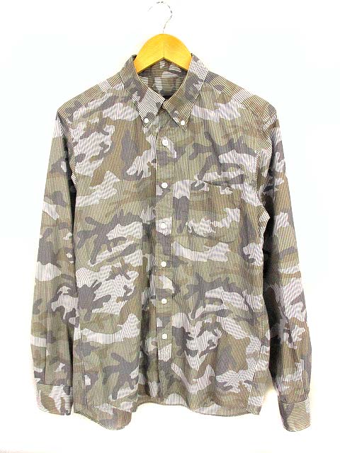 ソフネット SOPHNET. トップス ボタンダウンシャツ 長袖 ストライプ 