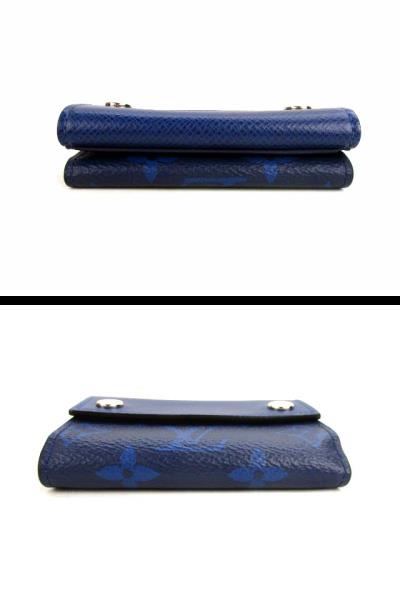 卸売 LOUIS スナップ式 モノグラムライン ブルー 三つ折り財布 コンパクトウォレット M67620 UB2169 ディスカバリー D.Y ルイヴィトン VUITTON モノグラムライン ルイヴィトン LOUIS VUITTON ディスカバリー コンパクト ウォレット タイガラマ M67620 UB2169 モノグラム 財布 三つ折り ミニ コバルト 青 ブルー 紺 ネイビー メンズ レディース