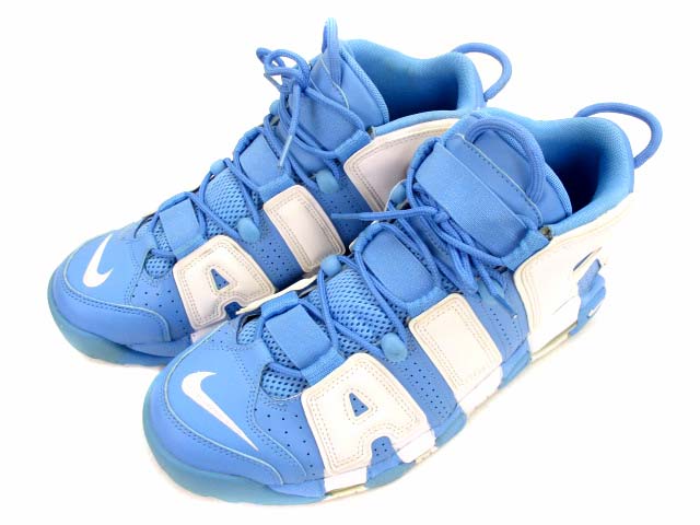 ナイキ Nike スニーカー シューズ 靴 Air More Uptempo 96 エアモアアップテンポ モアテン 401 白 青 ホワイト ブルー サイズ28 5cm メンズ 069 ベクトルパーク
