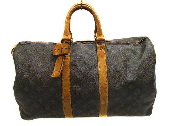 ルイヴィトン LOUIS VUITTON モノグラム キーポル45 ボストンバッグ 