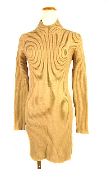 スライ Sly N Back Switching Mg Mini Op リブ ニット ミニ タイト ワンピース 切替 長袖 ハイネック 030cah73 2310 ベージュ系 2 レディース 069 ベクトルパーク