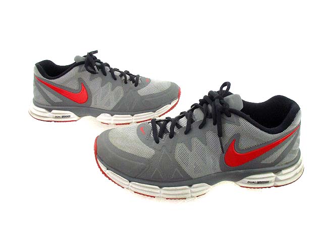 ナイキ Nike ランニングシューズ ウォーキングシューズ スニーカー 靴 ローカット デュアル フュージョン Tr6 7048 009 グレー系 灰 26 5cm メンズ 069 ベクトルパーク