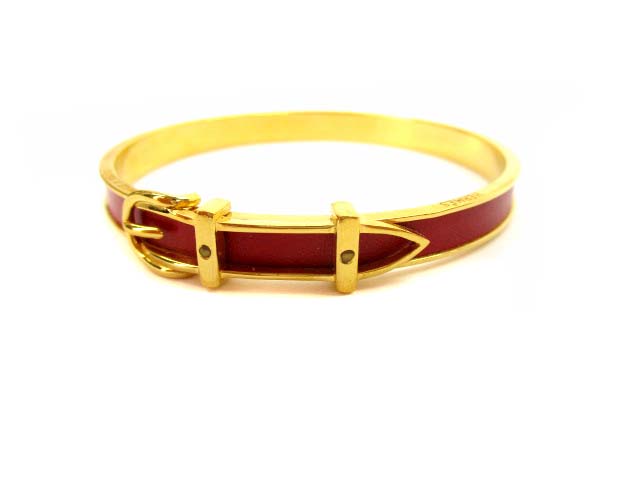 エルメス HERMES バングル ブレスレット ベルトモチーフ アクセサリー 